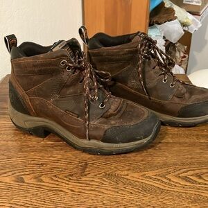 Ariat Brown and Black Men's Work Boots